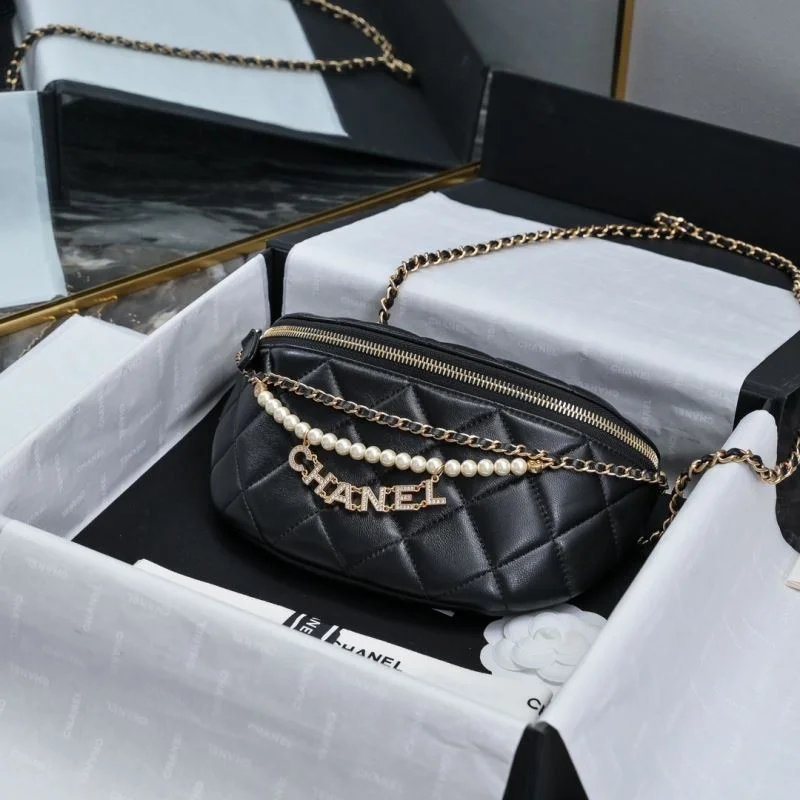 Chanel Waist Chest Packs Neat 54236