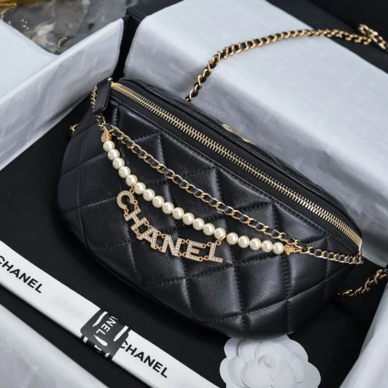 Chanel Waist Chest Packs Neat 54236