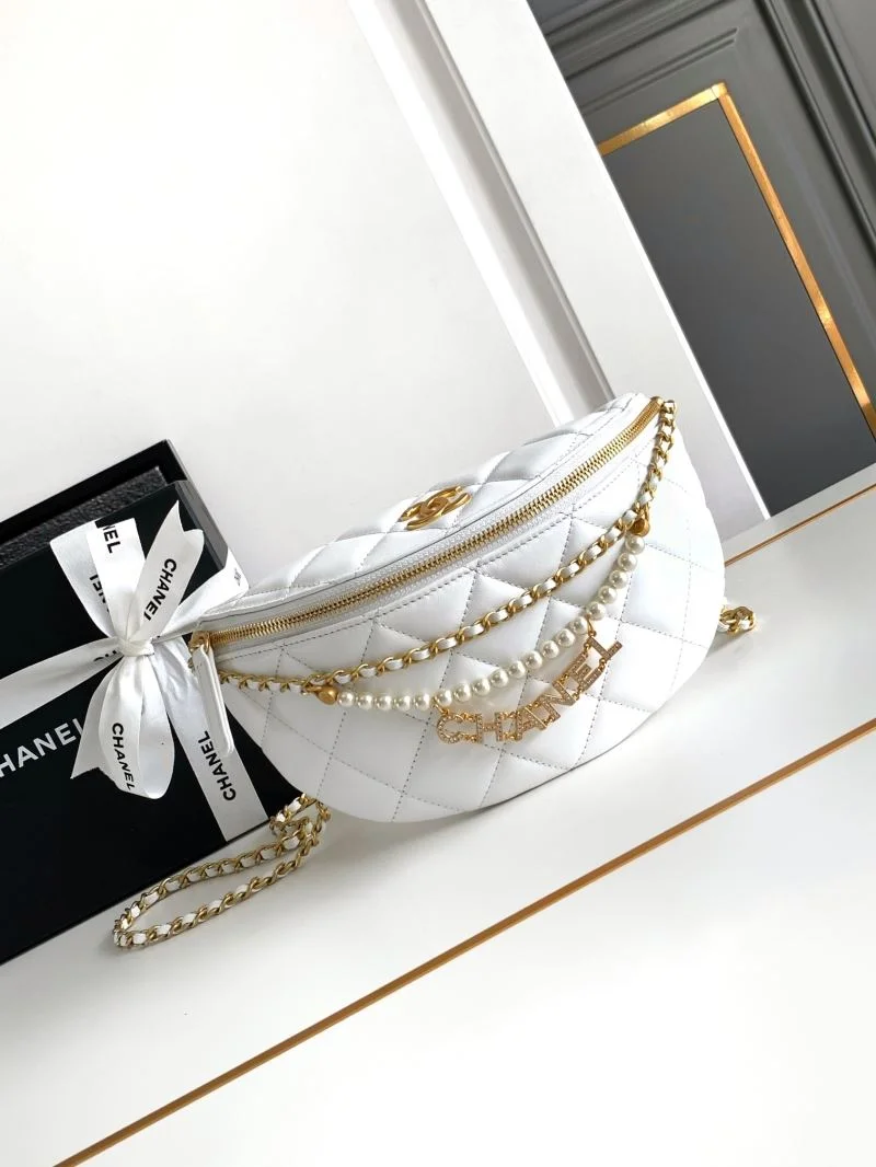 Chanel Waist Chest Packs Unisex 54265
