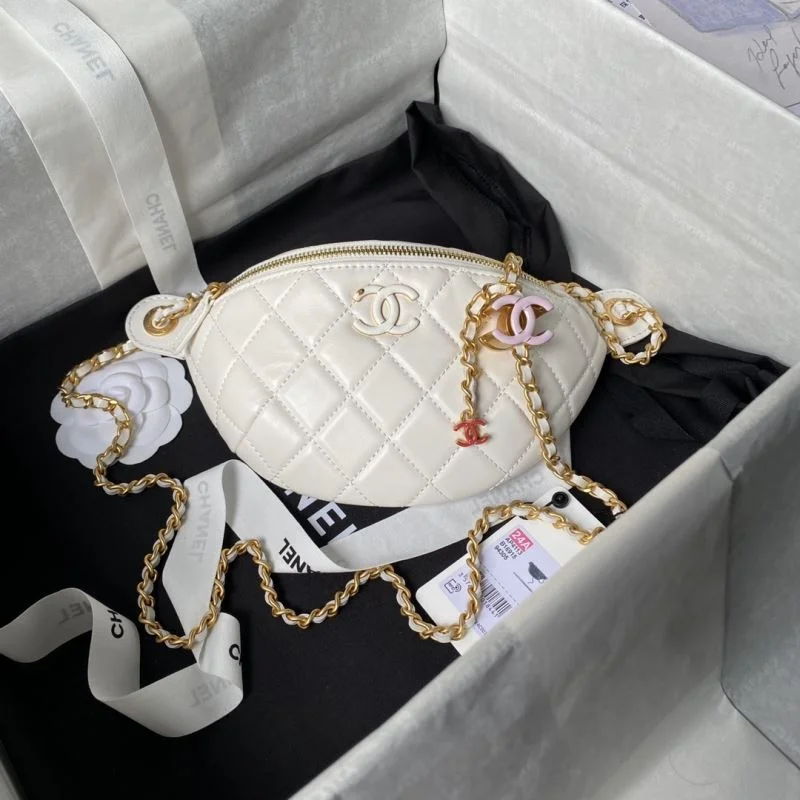 Chanel Waist Chest Packs Effortless 54222