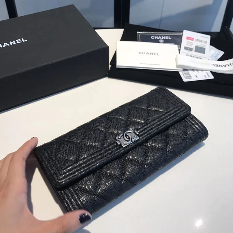 Chanel Wallet Purse Stretchable 68938