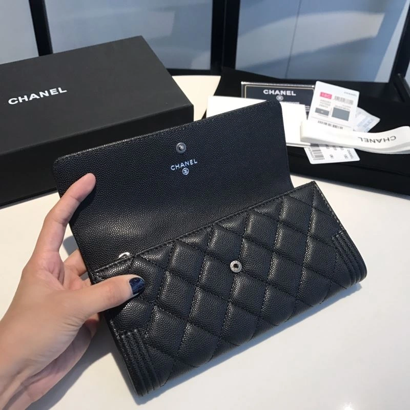 Chanel Wallet Purse Stretchable 68938