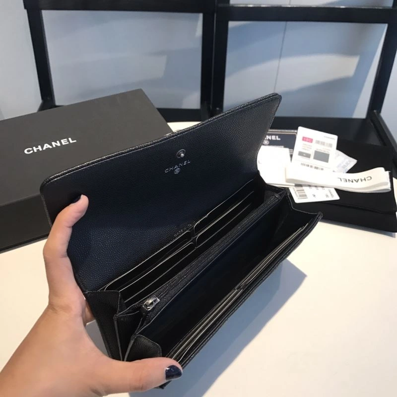 Chanel Wallet Purse Stretchable 68938