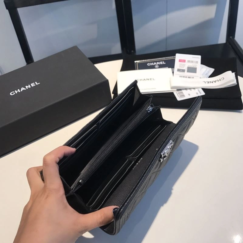 Chanel Wallet Purse Stretchable 68938