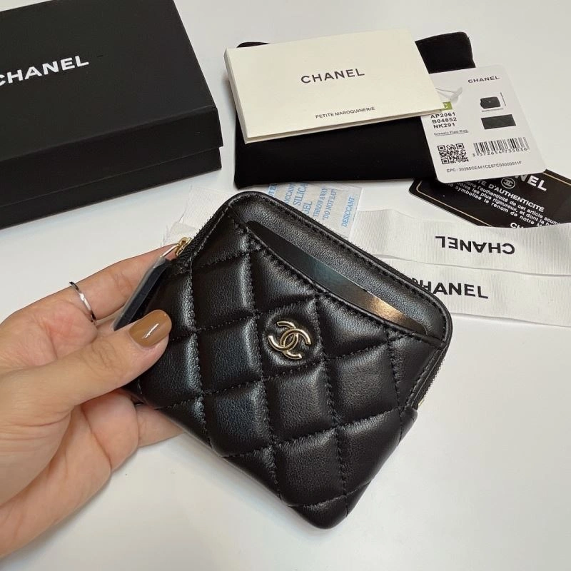 Compact Chanel Wallet Purse 68855