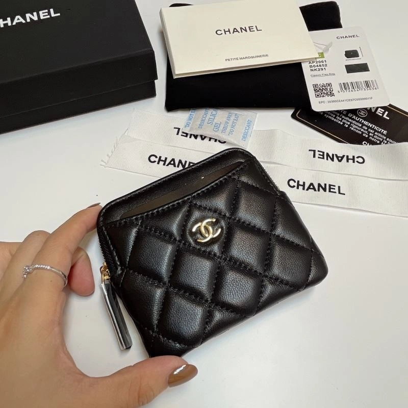Compact Chanel Wallet Purse 68855
