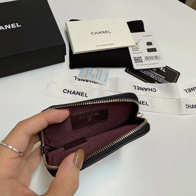 Compact Chanel Wallet Purse 68855