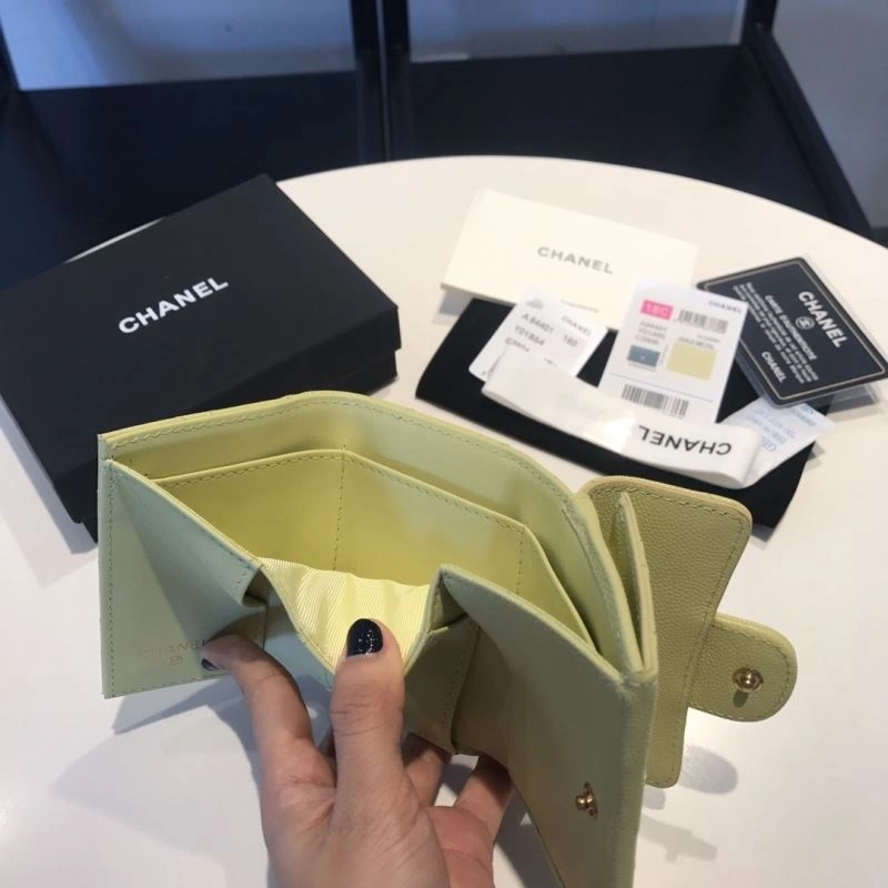 Chanel Wallet Purse Sleek 68741