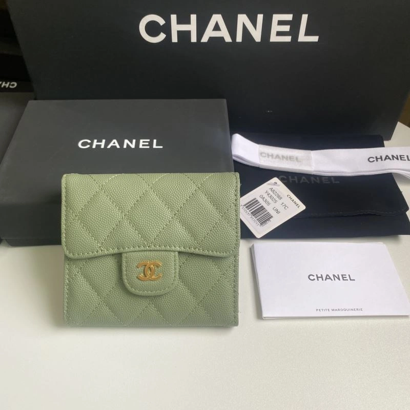 Bright Chanel Wallet Purse 68810