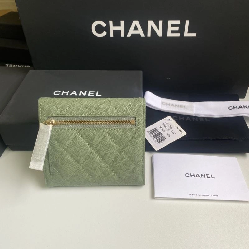 Bright Chanel Wallet Purse 68810
