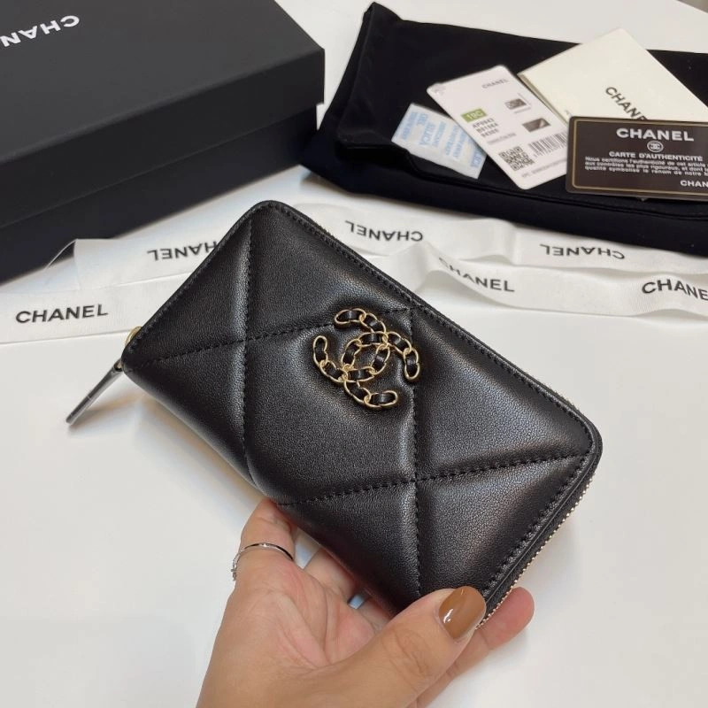 Chanel Wallet Purse ZipUp 68698