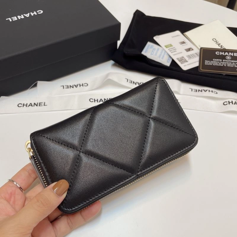 Chanel Wallet Purse ZipUp 68698