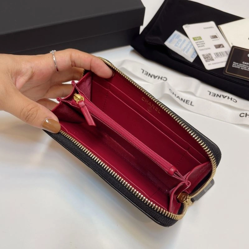 Chanel Wallet Purse ZipUp 68698