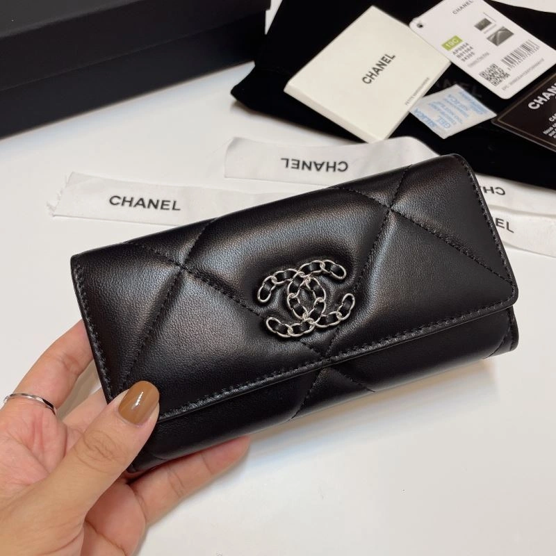 SmoothTexture Chanel Wallet Purse 68673