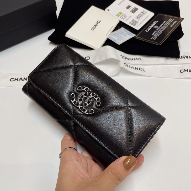 SmoothTexture Chanel Wallet Purse 68673