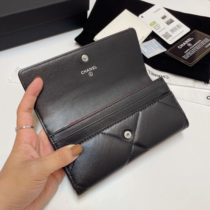 SmoothTexture Chanel Wallet Purse 68673