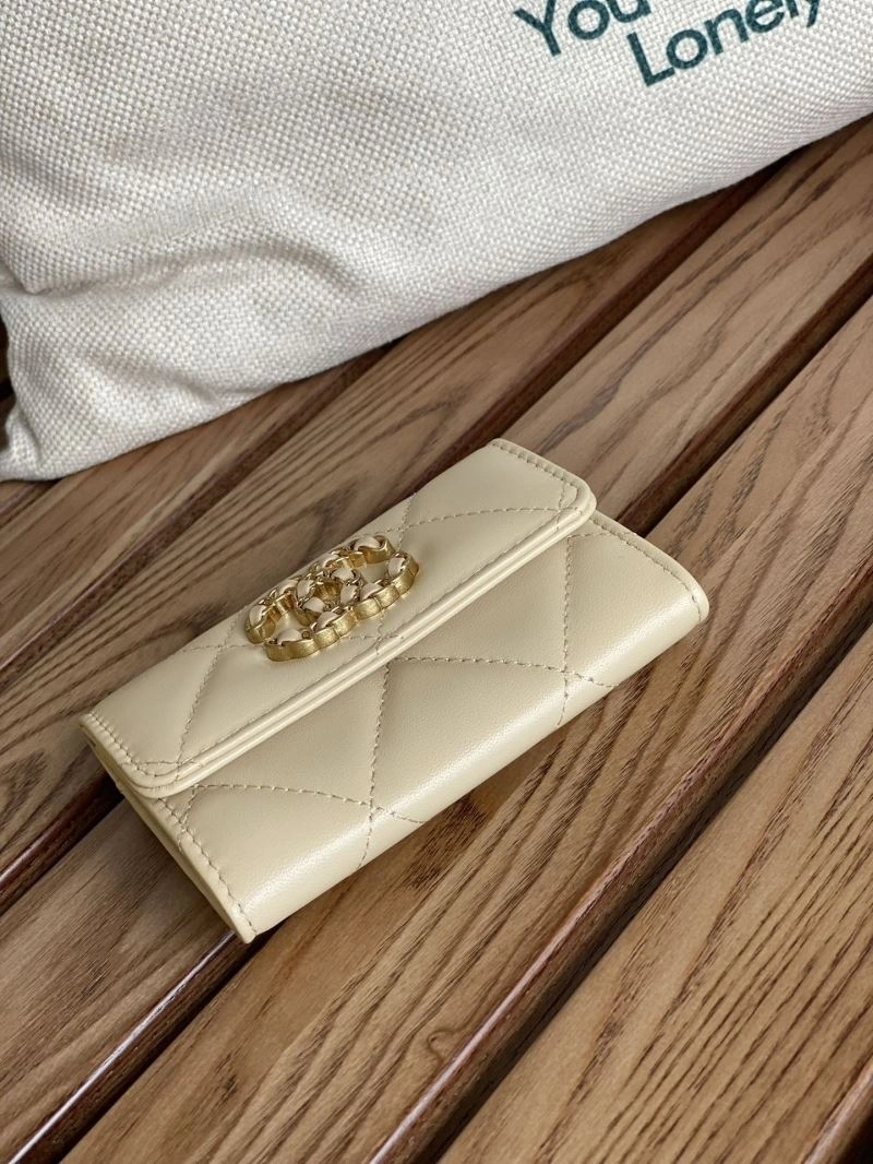 Chanel Wallet Purse SmoothTexture 57107