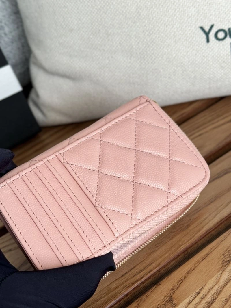 SmoothTexture Chanel Wallet Purse 57117