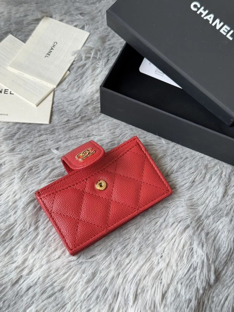 SmoothTexture Chanel Wallets Purse 52218