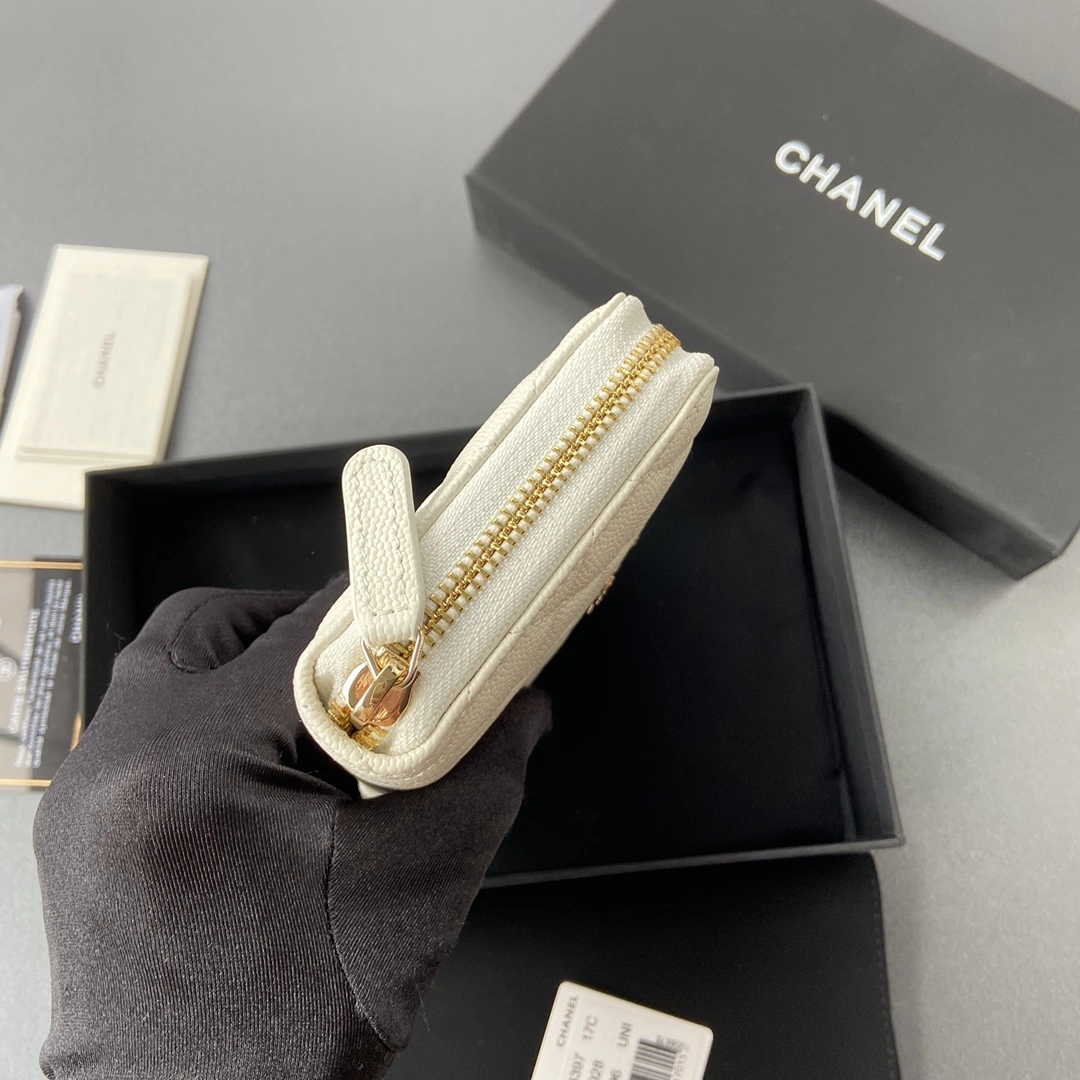 Compact Chanel Wallets Purse 56626