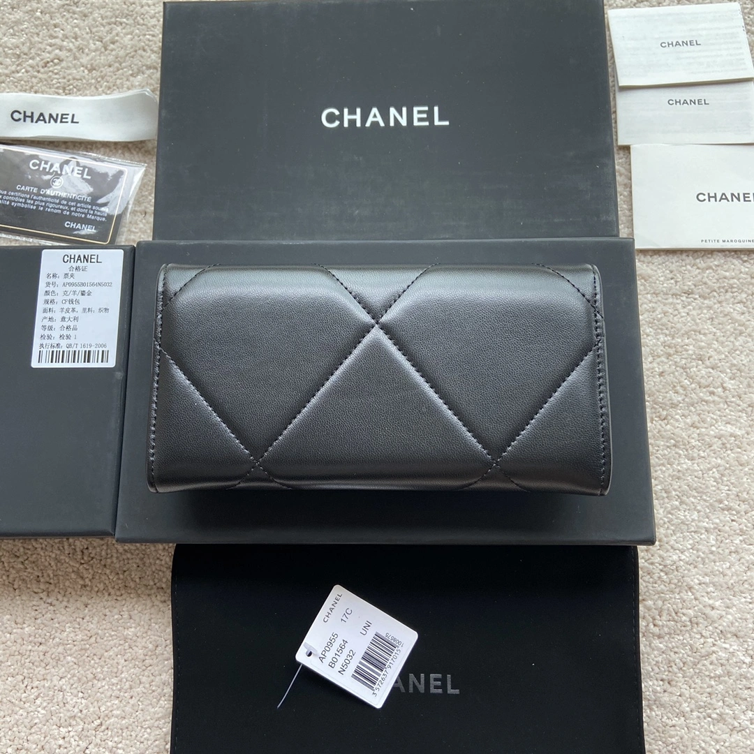 Chanel Wallets Purse Stretchable 56584
