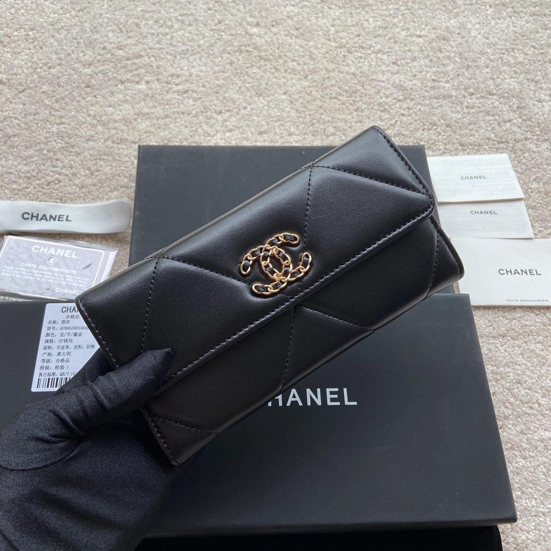 Chanel Wallets Purse Stretchable 56584
