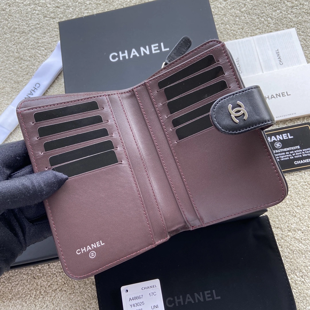 Chanel Wallets Purse ZipUp 56512