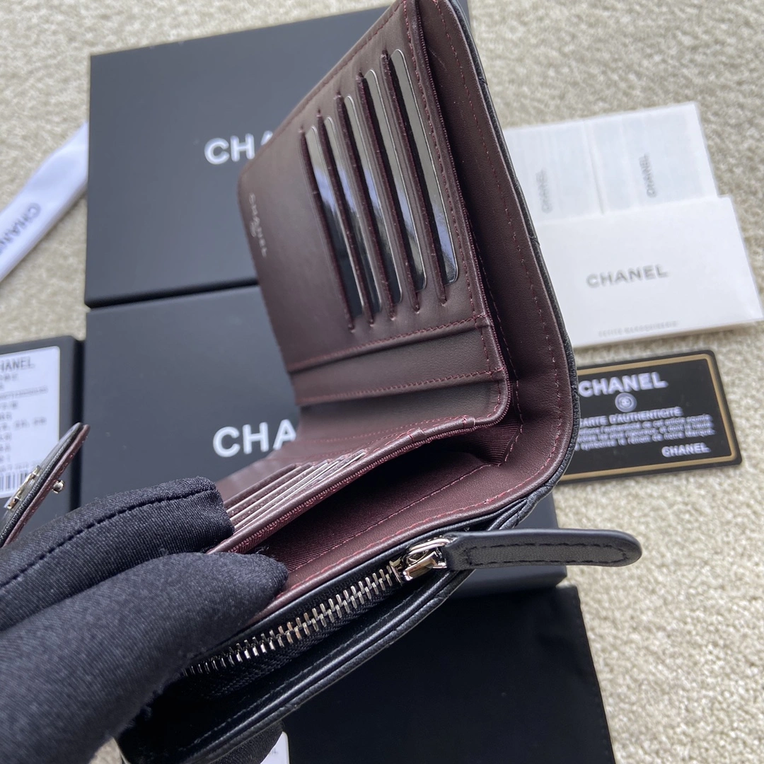 Chanel Wallets Purse ZipUp 56512