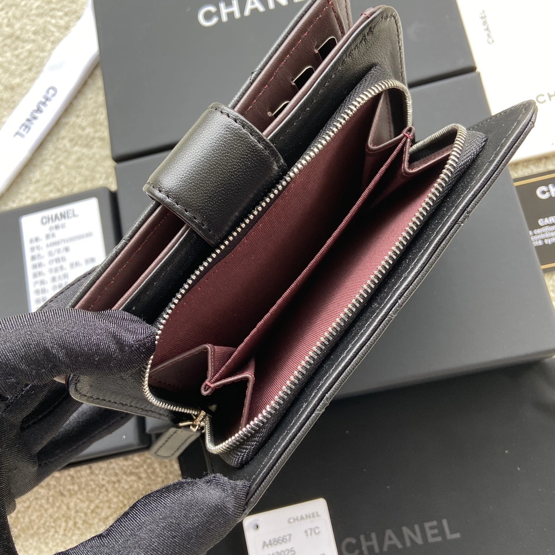 Chanel Wallets Purse ZipUp 56512