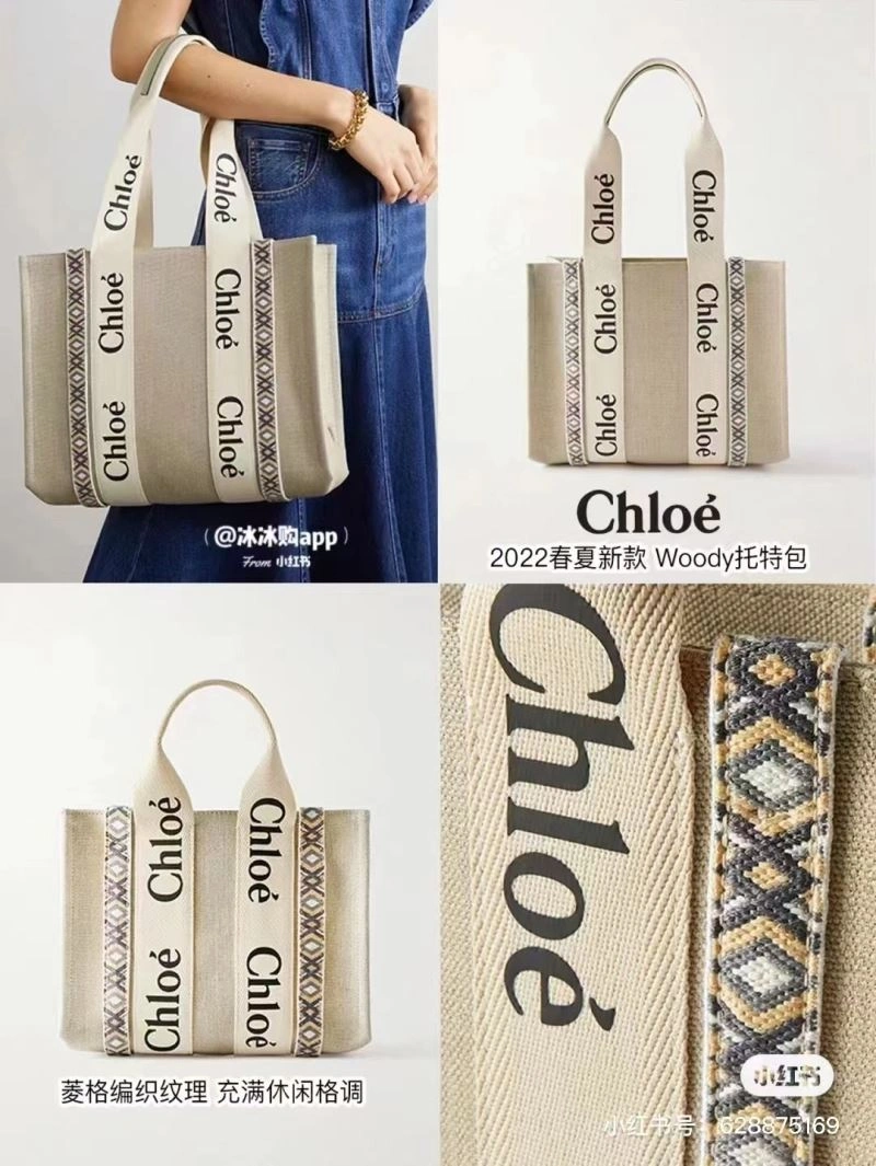 Chloe Shopping Bags Durable 60186