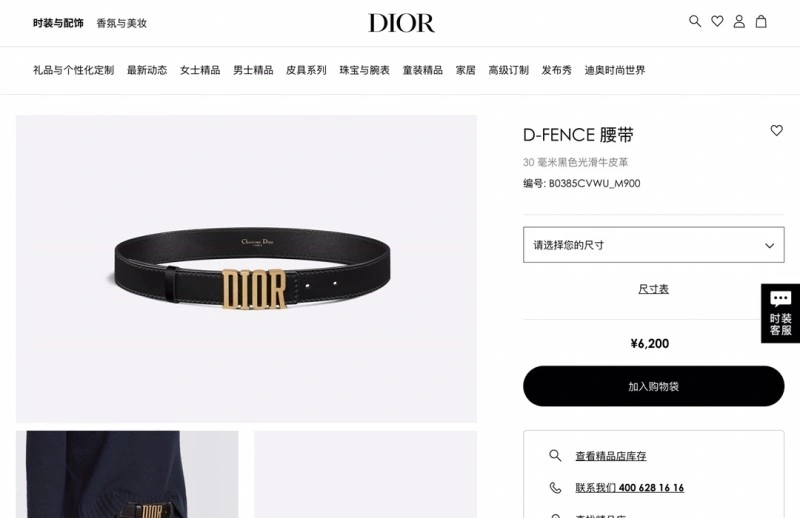 Christian Dior Belts HighPerformance 285026