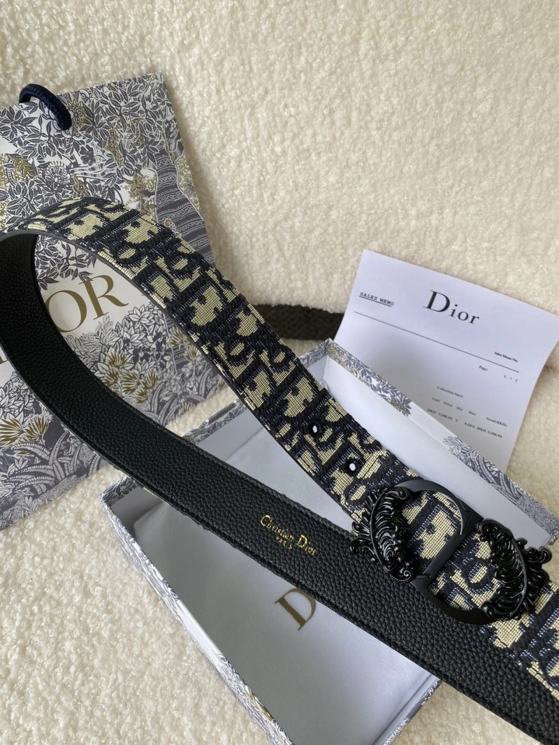 Supportive Christian Dior Belts 284503