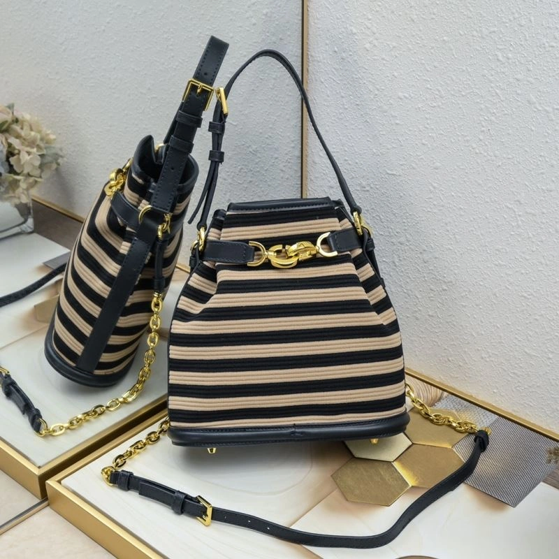 Christian Dior Bucket Bags Stretchable 87912