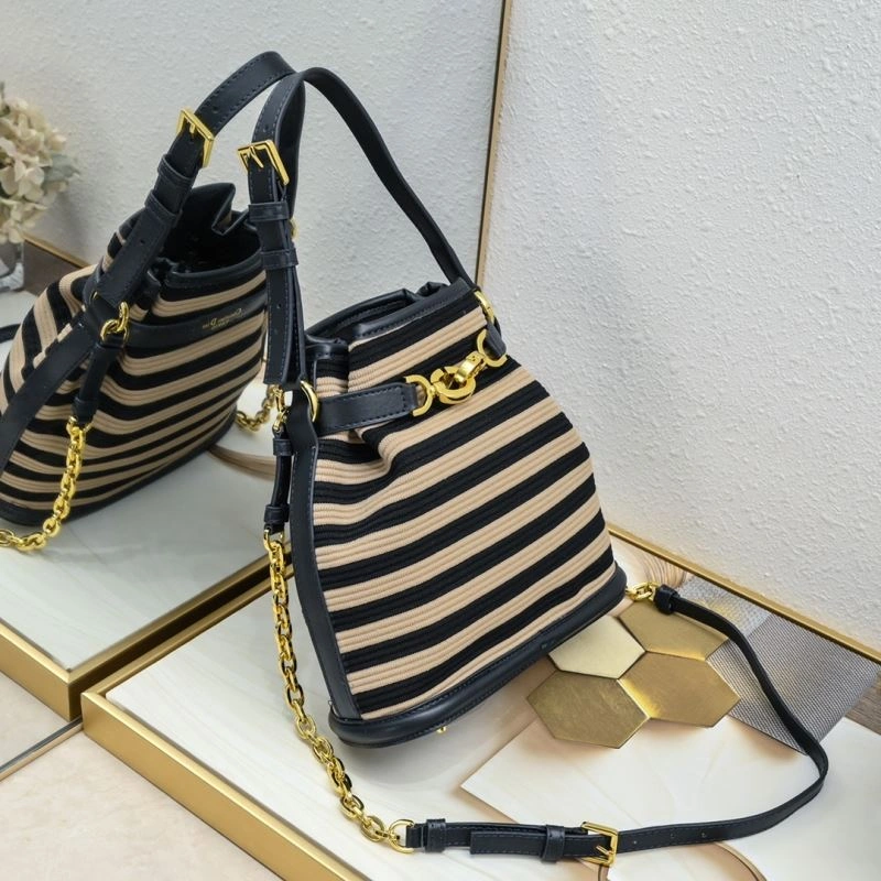 Christian Dior Bucket Bags Stretchable 87912