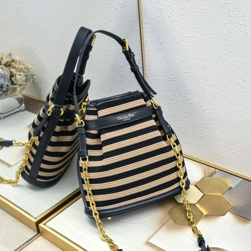 Christian Dior Bucket Bags Stretchable 87912