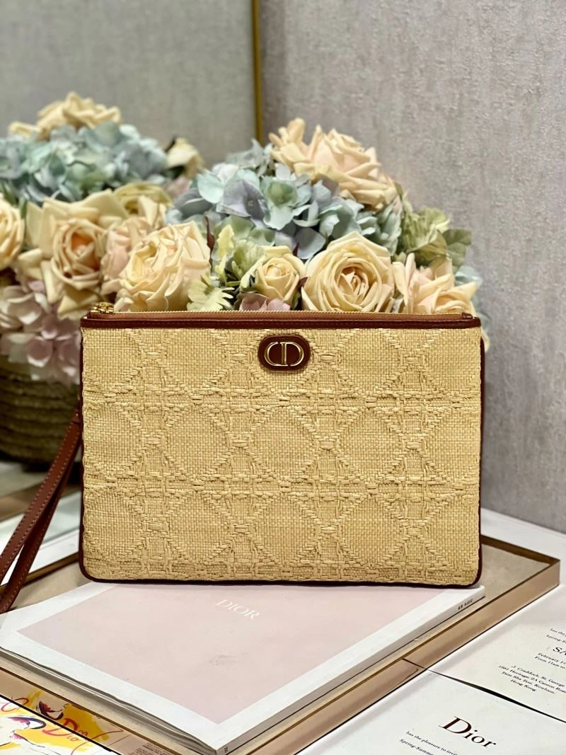 Christian Dior Clutch Bags ZipUp 76134