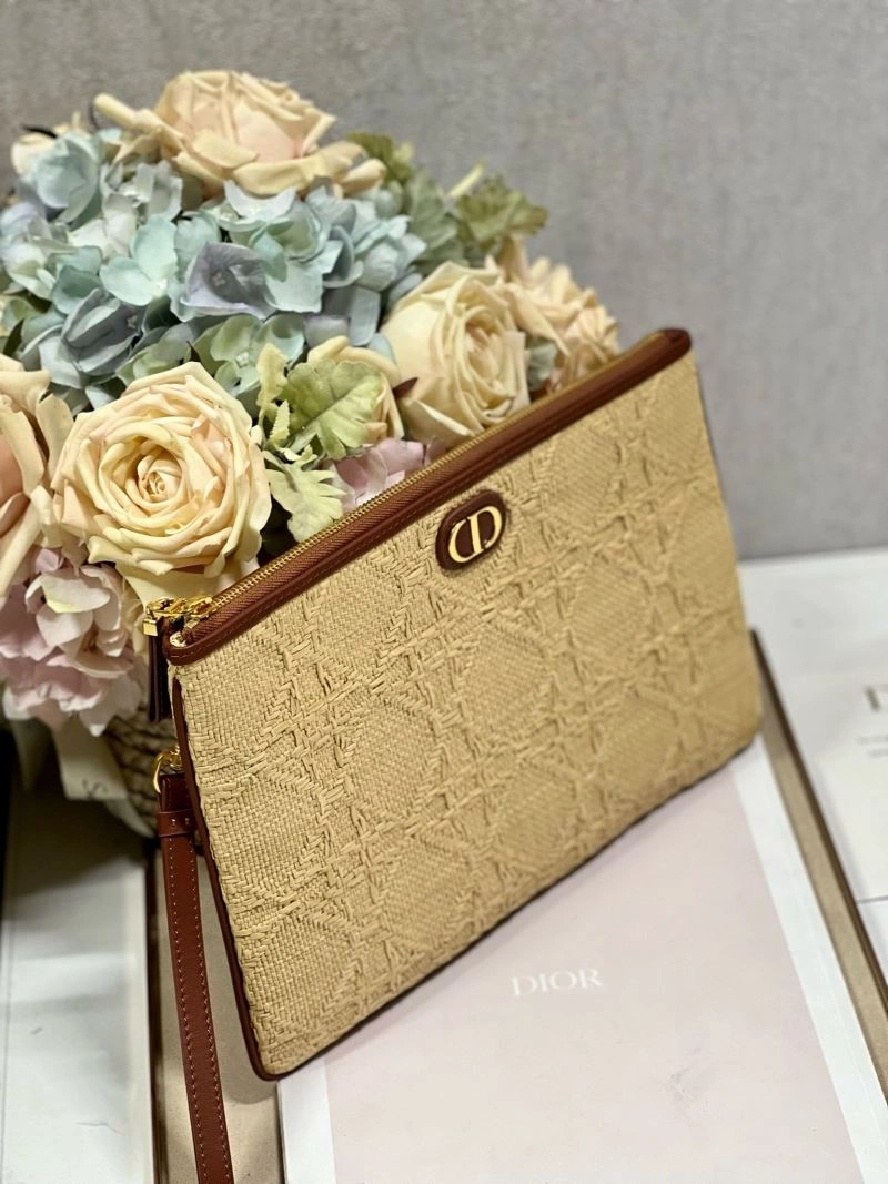 Christian Dior Clutch Bags ZipUp 76134