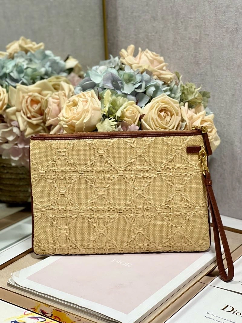 Christian Dior Clutch Bags ZipUp 76134