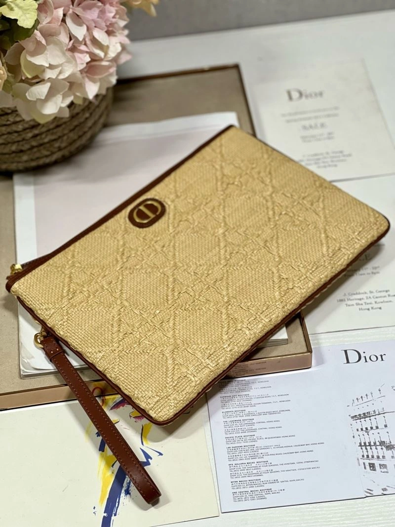 Christian Dior Clutch Bags ZipUp 76134