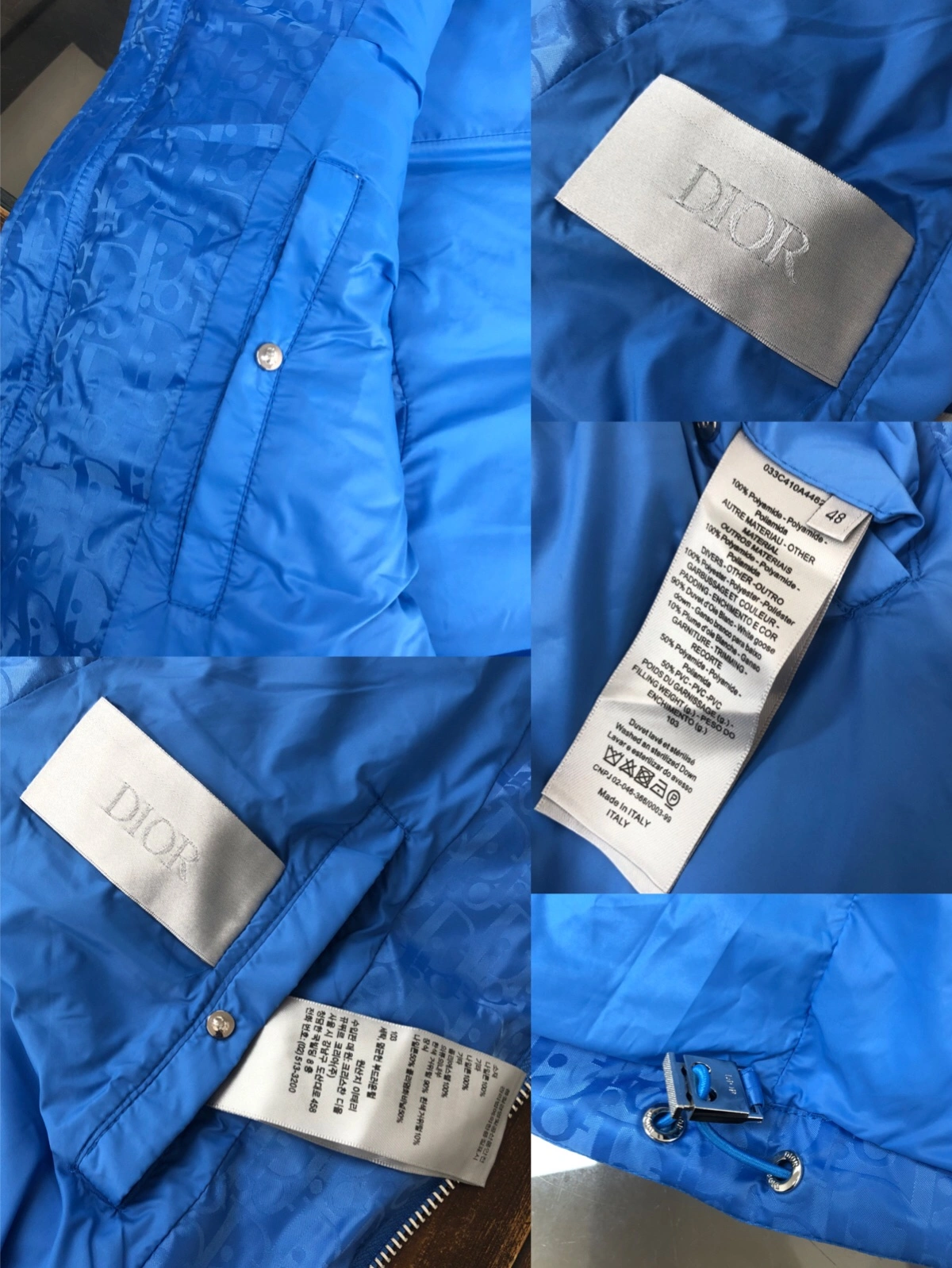 Christian Dior Down Jackets WrinkleFree 117998