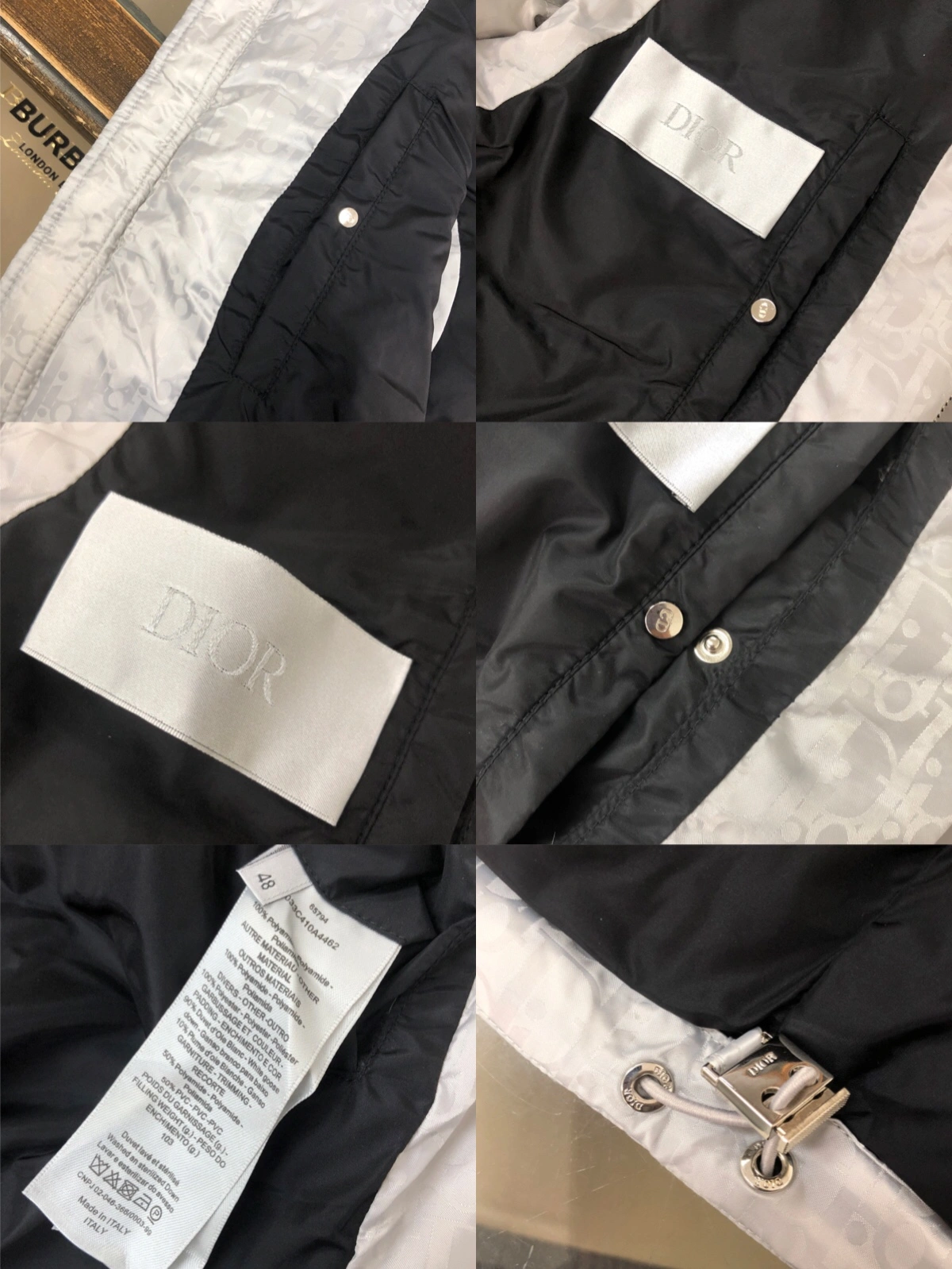Lightweight Christian Dior Down Jackets 117995