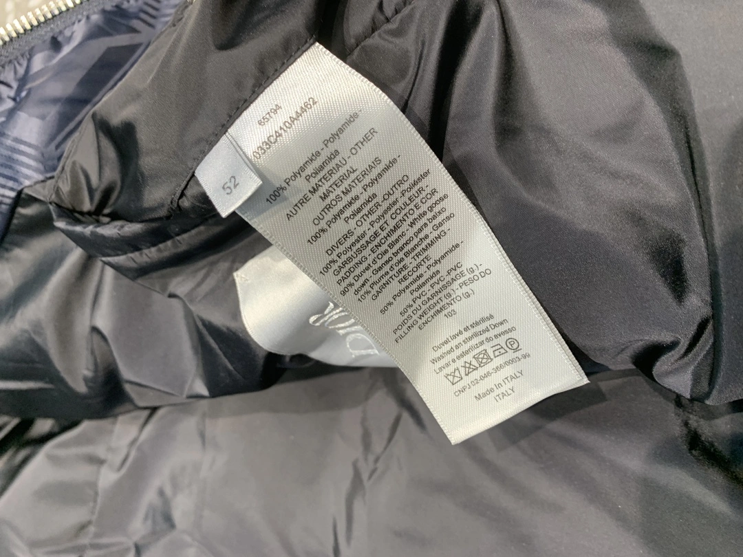 ZipUp Christian Dior Down Jackets 118007
