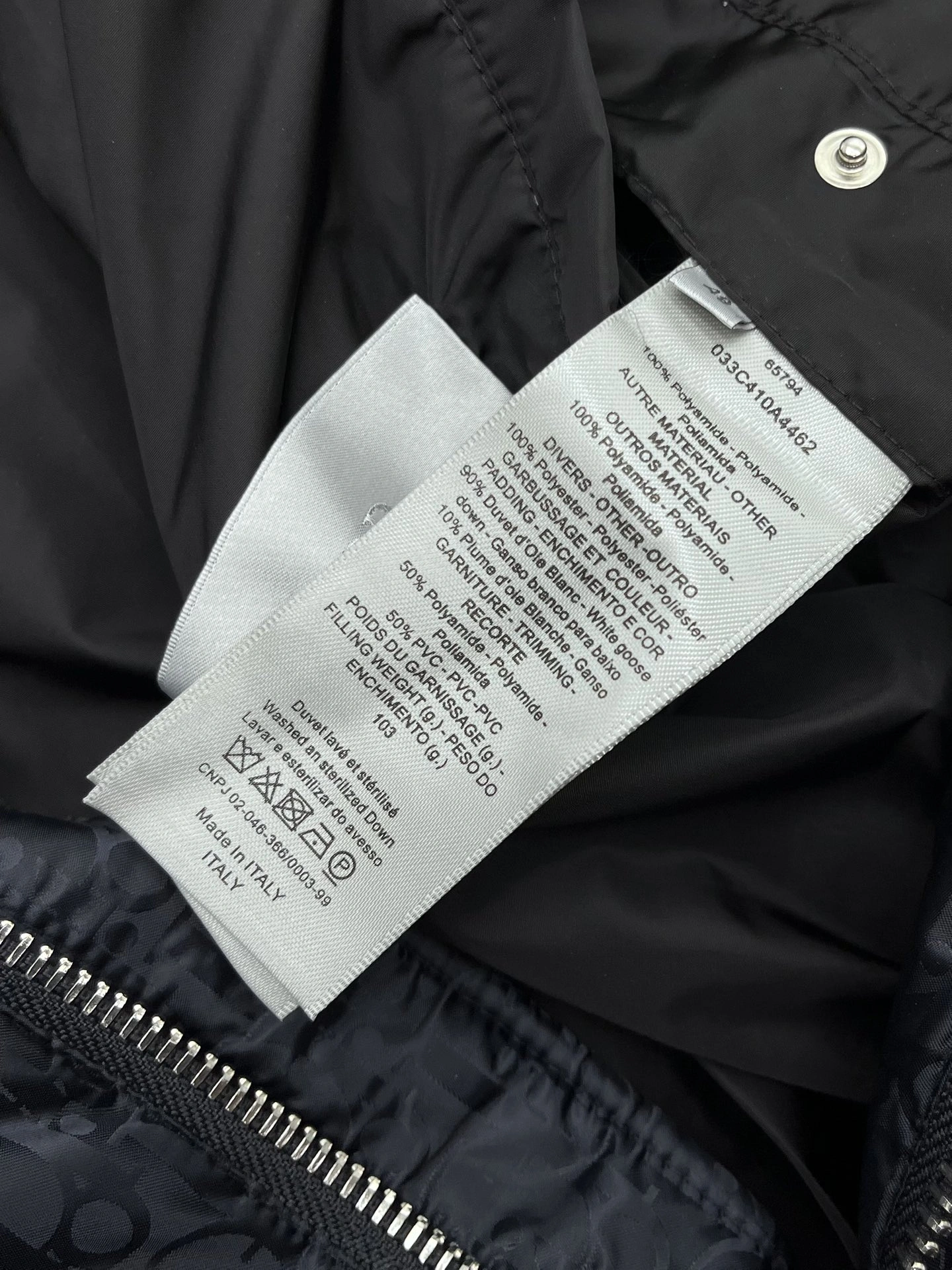 Christian Dior Down Jackets SmoothTexture 117979