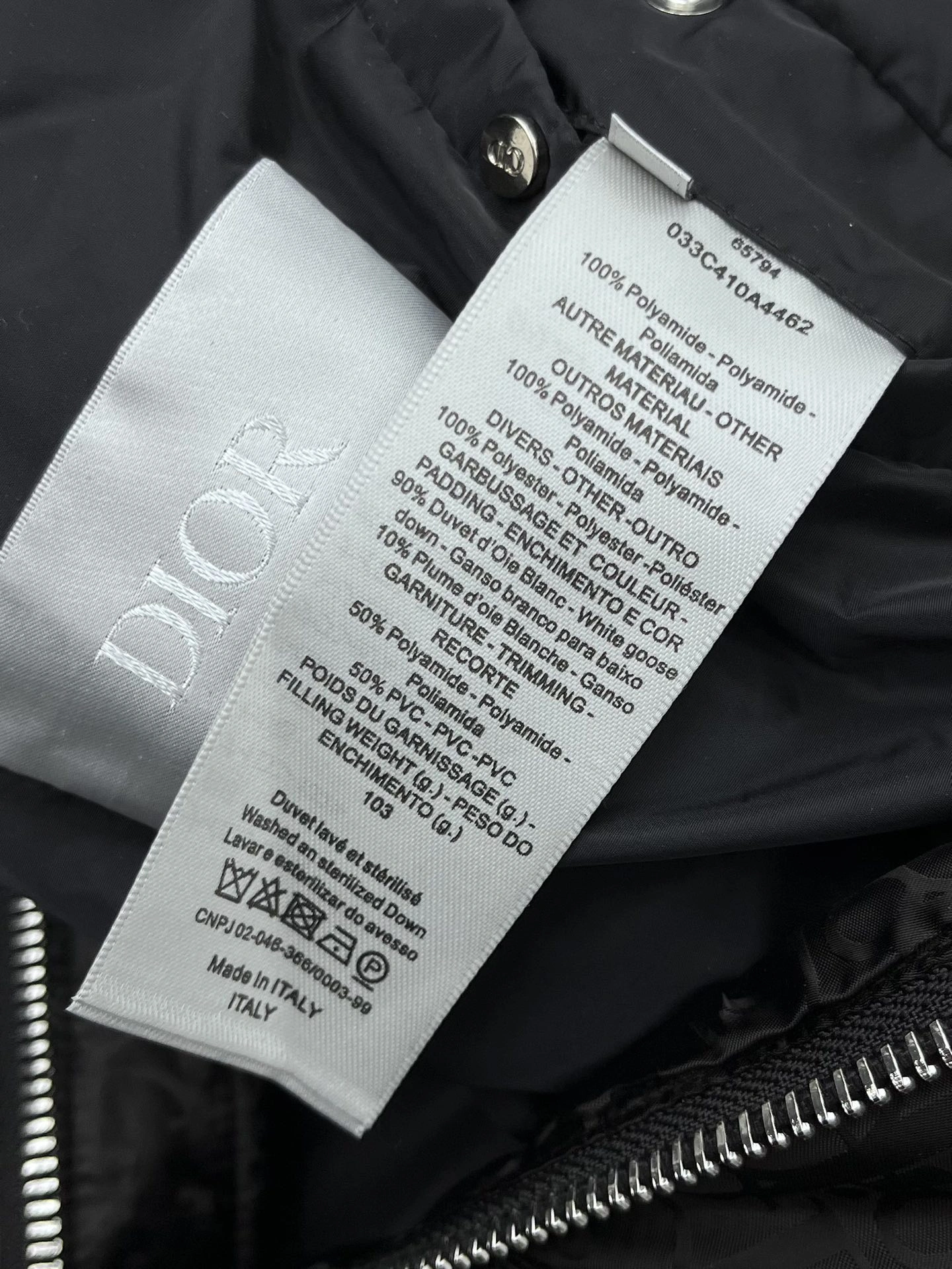 Christian Dior Down Jackets Contemporary 117952