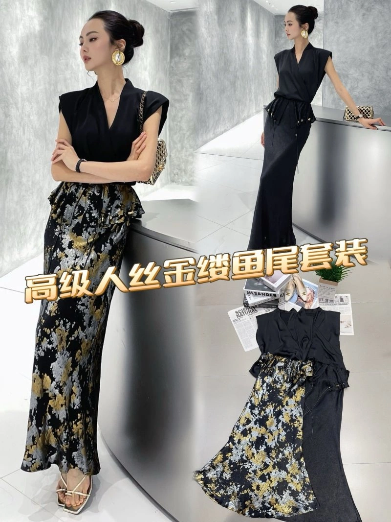 Christian Dior Dress Suits ZipUp 113076