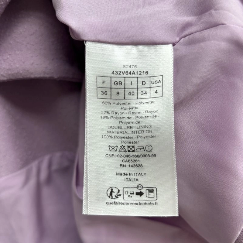Christian Dior Dress Suits OdorResistant 113062