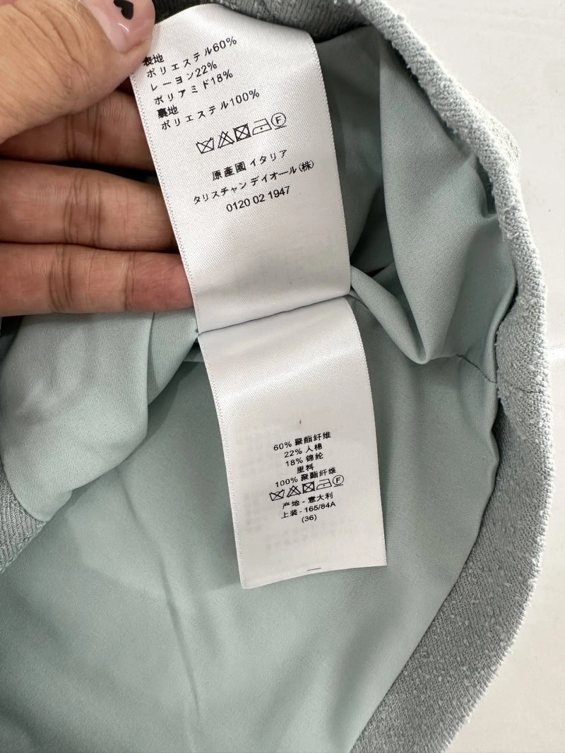 Breathable Christian Dior Dress Suits 113044