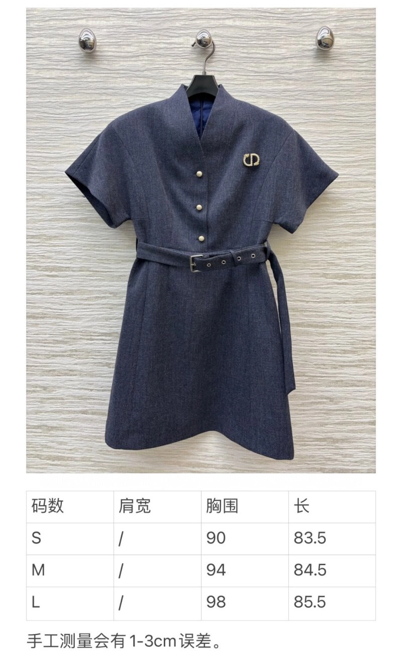 Christian Dior Dress Unisex 113276