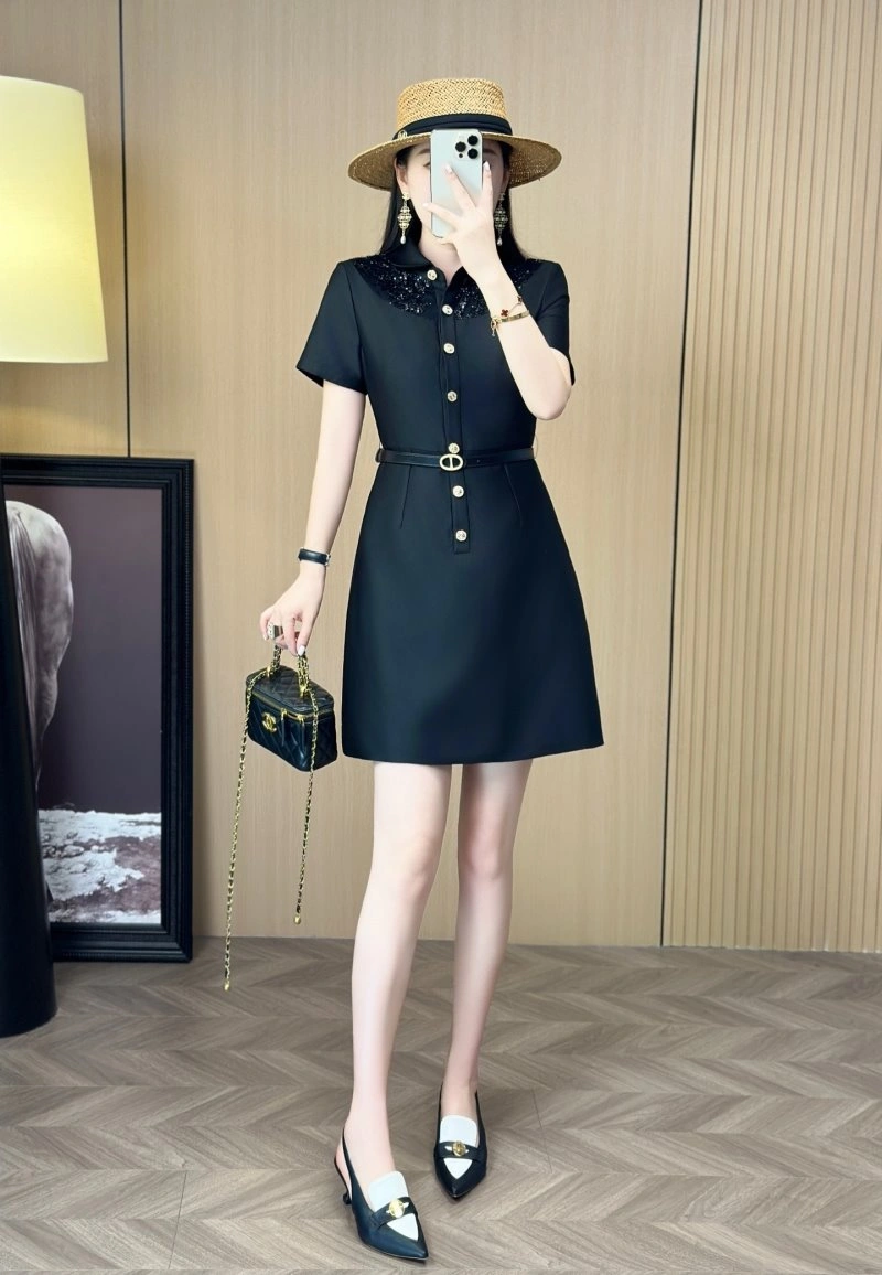 Christian Dior Dress ZipUp 114627
