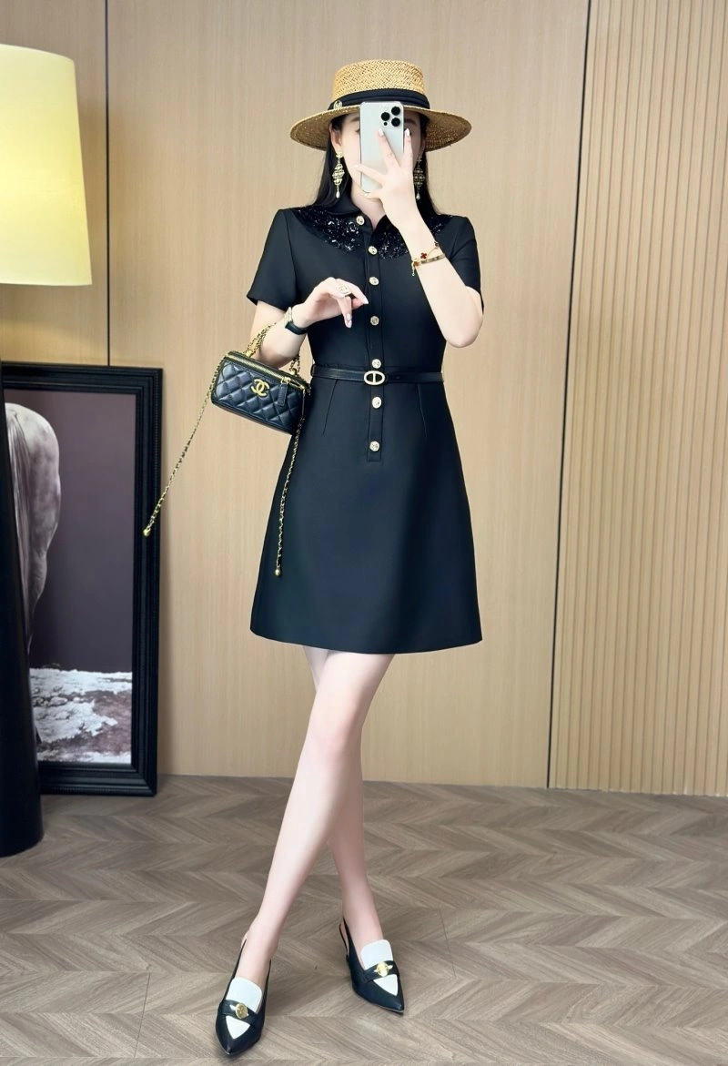 Christian Dior Dress ZipUp 114627